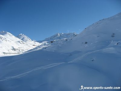 Photo de l'aiguille de Péclet à Val thorens